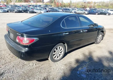 2004 Lexus Es 330 from USA, damaged, VIN JTHBA30G540001461